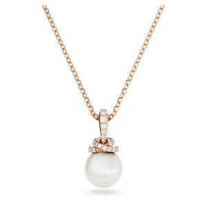 Originally pendant White, Rose gold-tone plated