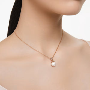 Originally pendant White, Rose gold-tone plated