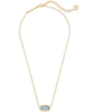 Load image into Gallery viewer, Elisa Pendant Necklace In Light Blue Illusion