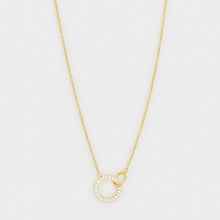 Load image into Gallery viewer, Balboa Shimmer Interlocking Necklace