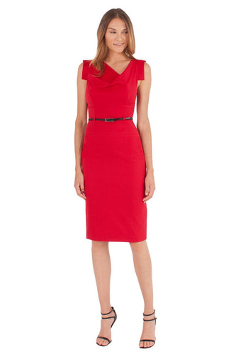 Black Halo Classic Jackie O Dress - Red