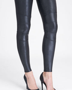 Spanx Faux Leather Hip-Zip Leggings