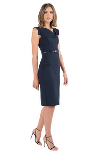 Black Halo Classic Jackie O Dress - Eclipse