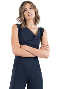 Black Halo Jackie O Jumpsuit  - Eclipse