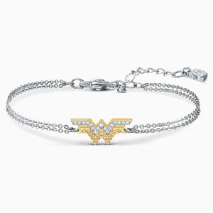 FIT WONDER WOMAN BRACELET, GOLD TONE, MIXED METAL FINISH