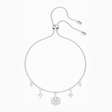 Load image into Gallery viewer, MAGIC BRACELET, WHITE, RHODIUM PLATED