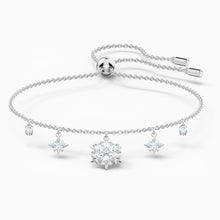Load image into Gallery viewer, MAGIC BRACELET, WHITE, RHODIUM PLATED