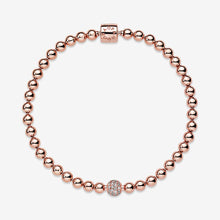 Load image into Gallery viewer, Beads &amp; Pavé Bracelet