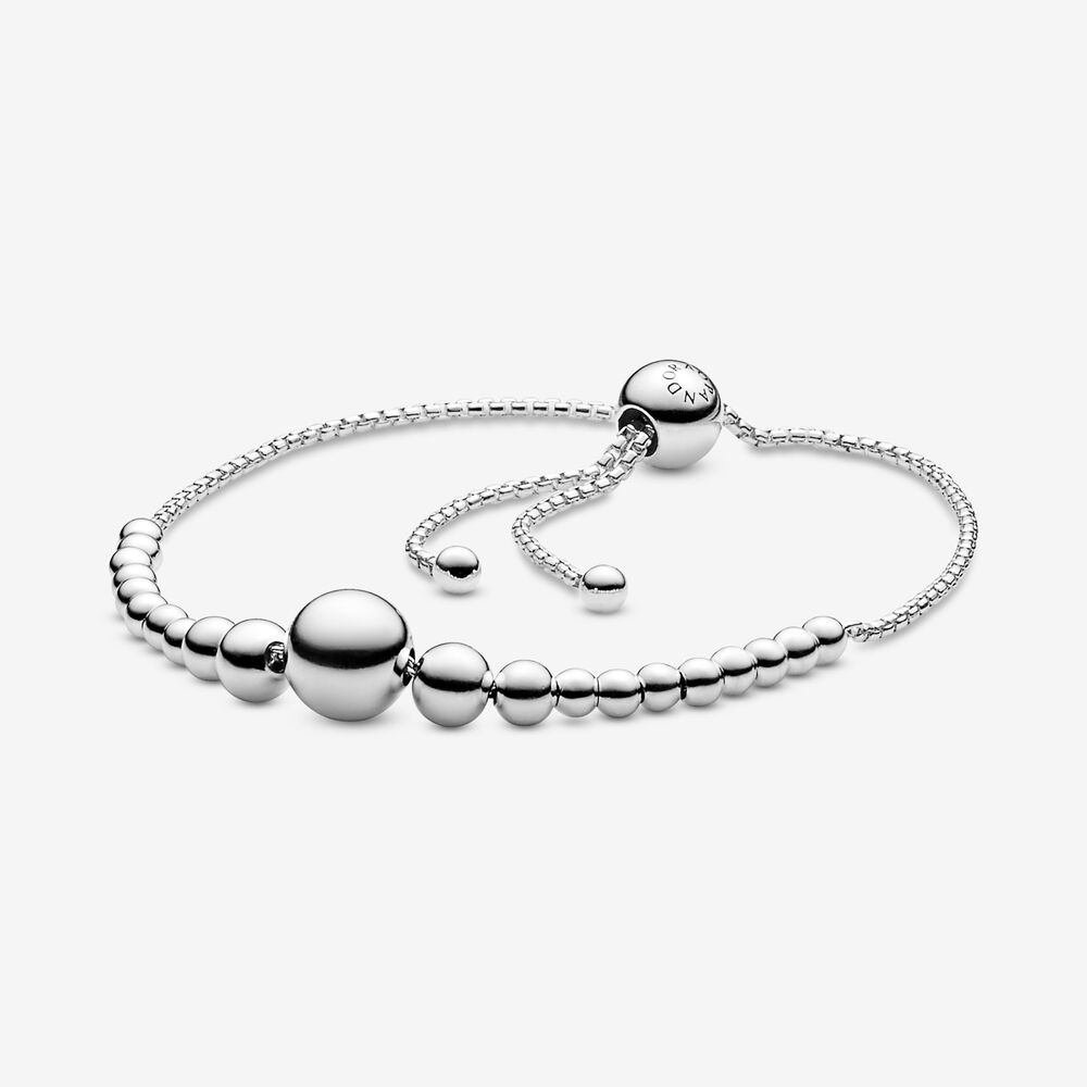 PANDORA String of Beads Slider Bracelet