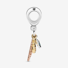 Load image into Gallery viewer, Hamsa, All-seeing Eye &amp; Feather Spirituality Dangle Charm