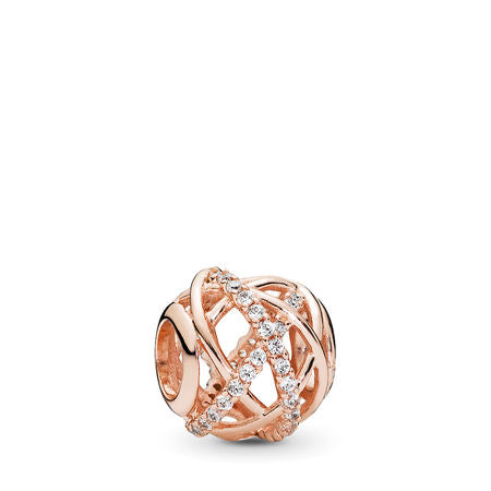 Pandora Sparkling & Polished Lines Charm