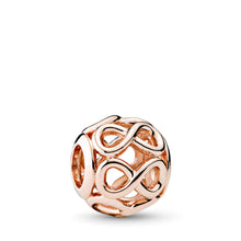 Load image into Gallery viewer, Pandora Infinite Shine Charm, PANDORA Rose