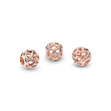 Load image into Gallery viewer, Pandora Infinite Shine Charm, PANDORA Rose