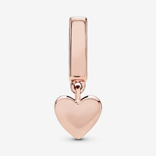 Load image into Gallery viewer, Heart Dangle Clip Charm