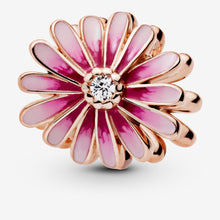 Load image into Gallery viewer, Pink Daisy Flower Charm