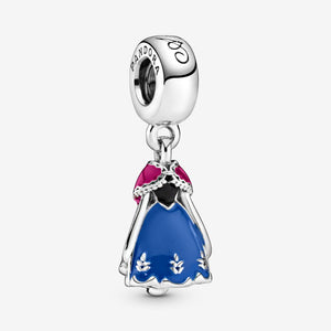 Disney Frozen Anna's Blue Dress Dangle Charm