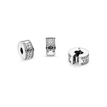 Load image into Gallery viewer, PANDORA Logo, Clear CZ
