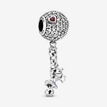 Load image into Gallery viewer, Disney Floating Minnie Mouse Pavé Dangle Charm