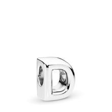 Load image into Gallery viewer, Pandora Letter D Charm