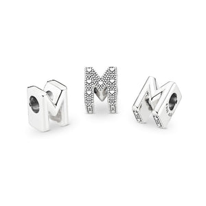 Pandora Letter M Charm