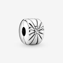 Load image into Gallery viewer, Sparkling Sunburst Clip Charm
