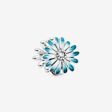 Load image into Gallery viewer, Blue Daisy Flower Charm