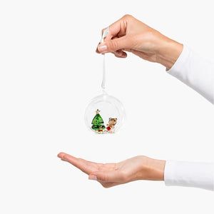 Ball Ornament, Christmas Scene