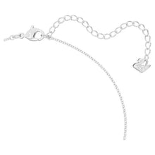 Load image into Gallery viewer, Lilia necklace Butterfly, White, Rhodium plated