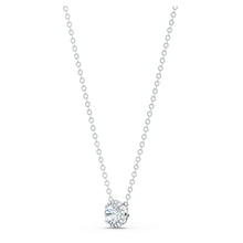 Load image into Gallery viewer, Swarovski Angelic Round Pendant, White, Rhodium plated