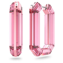Load image into Gallery viewer, Lucent hoop earrings Pink