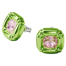 Load image into Gallery viewer, Swarovski Dulcis stud earrings - Green