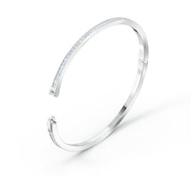 Load image into Gallery viewer, Swarovski Rare Bangle, White, Rhodium plated