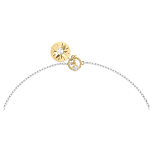 Load image into Gallery viewer, Swarovski Zodiac II Pendant, Taurus, White, Mixed metal finish