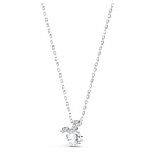 Load image into Gallery viewer, Swarovski Zodiac II Pendant, Taurus, White, Mixed metal finish