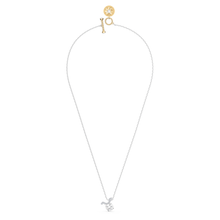 Load image into Gallery viewer, Swarovski Zodiac II Pendant, Taurus, White, Mixed metal finish
