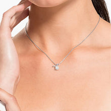 Load image into Gallery viewer, Swarovski Zodiac II Pendant, Taurus, White, Mixed metal finish